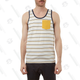 Men’s Striped Tank Top | $8